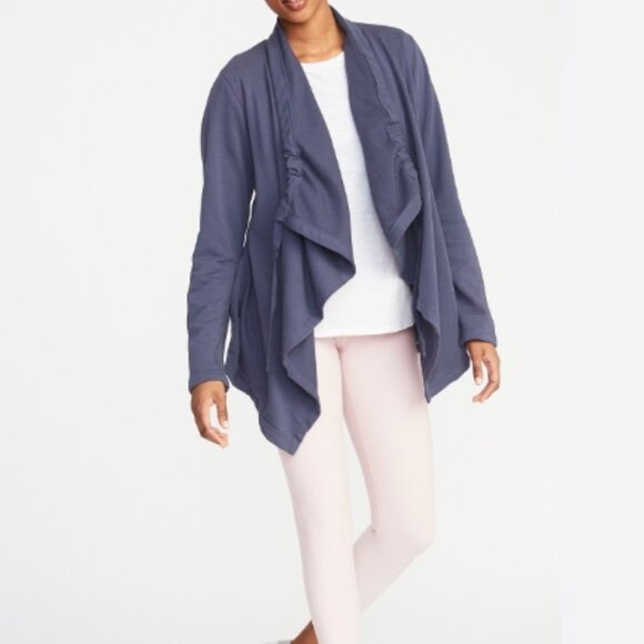 Old Navy Women Active Pale Purple open cardigan SZ: Large - Picture 16 of 16